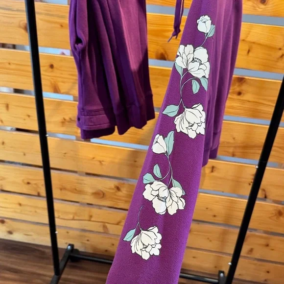 PINK Purple Sweater and Sweatpants Set - Picture 3 of 4